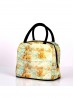 Oil Painting Insulated Lunch Bag with Zip Closure and Outside Pocket